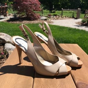 Guess Beige Cork Sandals - 9.5M